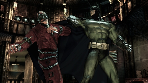 Batman Arkham Asylum knife fight